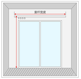 窗帘测量